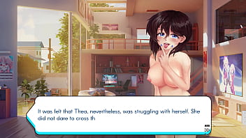 Preview 1 of Dowland 3gp Sunny Leovn - Let&#039_s Play - Gamer Girls,  Thea