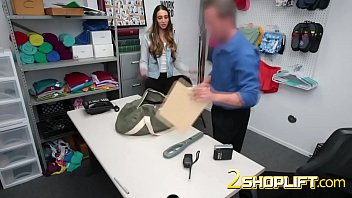 Preview 2 of Tube Porn Hapanese Mother Sister - Teen thief is deep throating a huge dick