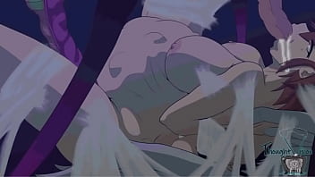 Preview 1 of 3d Animated Used - Spiders Impregnate Girl with Eggs