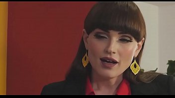 Preview 1 of Cum Gulp - Natalie Mars big dick trans fucks guy ass
