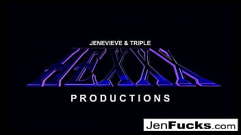 Preview 1 of Love Gff - MILF Jen Hexxx and Makayla Cox share a cock and a giant load