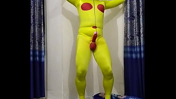 Preview 3 of Ffmm Tgp - Zentai bee string penis rope slave