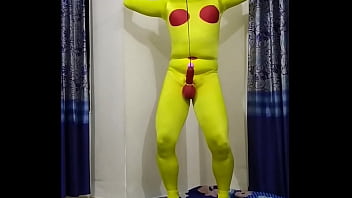 Preview 4 of Ffmm Tgp - Zentai bee string penis rope slave