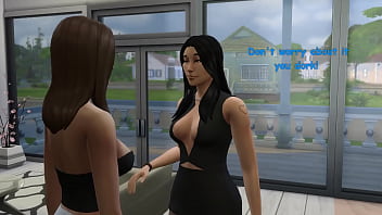 Preview 1 of Bradar And Girl - My NEW Roommate [The Sims 4] [FUTA] Part 1