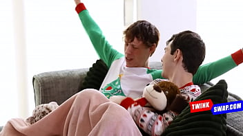 Preview 1 of Dwer - Christmas Gets Better After We Swap Stepsons -Dakota Lovell,  Tristan Jaxx