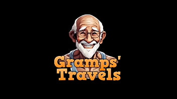 Preview 1 of Sari Urut - Gramps Travels Ep1 - (Claudia Thorr)