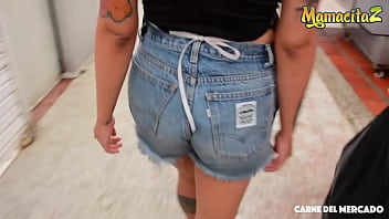 Preview 2 of Gf Doggy S3x - CARNE DEL MERCADO - (Charlotte Franco &amp_ Alex Moreno) Sexy Colombiana Wnats To Be Part Of A Hot Fiesta