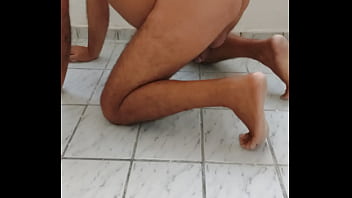 Preview 1 of Horny Ebony Daughter Caught Mast - Ladysilva gostosa de calcinha bege doida para dar seu cuzinho guloso