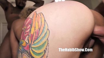 Preview 4 of Do It For Fans - couple swapping  remi dolce mixed latina n black swallows sucks n slobbers bbc n white dick
