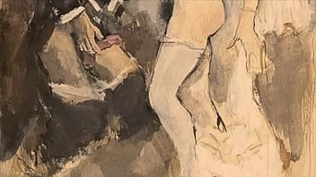 Preview 2 of Menyusui Tetek Berair - vintage erotic illustration