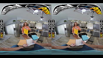 Preview 1 of Nude Massage Hotel - VIRTUAL PORN - Danny Steele Makes Out With His Stepmom Richelle Ryan Before Telling Her He Failed His Exam