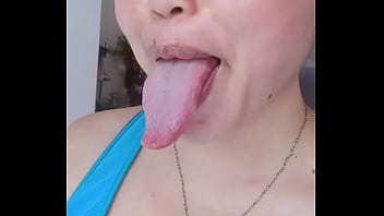 Preview 2 of Dipsksa - Long tongue bitch whore