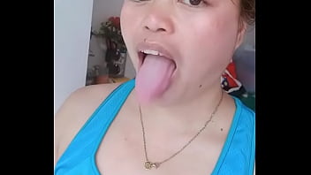 Preview 1 of Dipsksa - Long tongue bitch whore