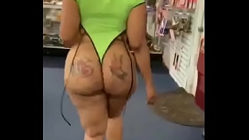 Preview 4 of New Dating Sucking - Big Booty Girl Shopping For Wig