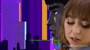 Preview 3 of Metro Globetrotting Scene 2 - Wicked city 2023 with Riley Reid anime cartoon animated animation crossover