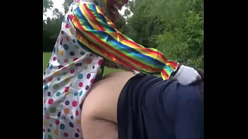 Preview 4 of Hidden Cam Young Gay - Fucking my BBW teacher who failed me years ago in a public park