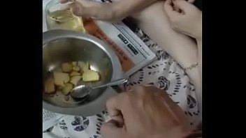 Preview 2 of Old Squirt On Dick - Tamil cuckhold husband show his wife