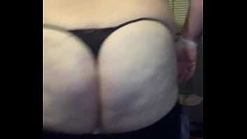 Preview 4 of Wife Cheat S - Chubby ass in leggings and thong