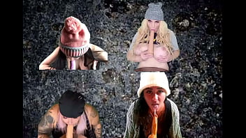Preview 3 of Japan Shemale Cum Compilation - Four Girl Oral Grunge Party
