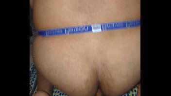 Preview 2 of Mom And Son Tener Sex - Riding thick dildo close up