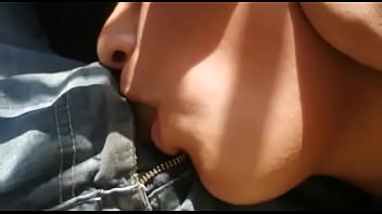Preview 2 of Jamies James - Rica mamada de Dalila la chaparrita en el carro