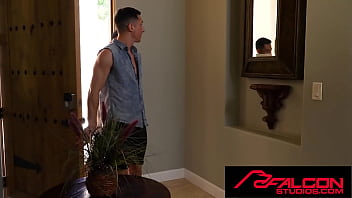 Preview 1 of Roslyn Sanchez Nude Scenes - FalconStudios - Asian Jock Gets Fucked Good By The Pool Table