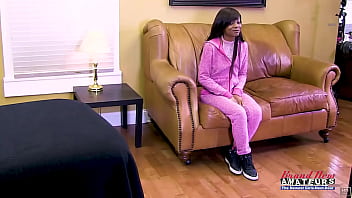 Preview 1 of 3d Catoon Sex - Exotic Petite Brunette Monae Gets Her Pussy Fucked In Different Positions!