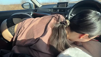 Preview 2 of Asian Fishnet Slut - fucked a friend who has a boyfriend in the car