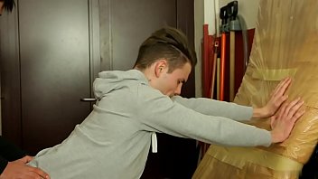 Preview 3 of Time Stop Maggie - Delivery Ending Up In a Bisex Threesome