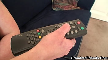 Preview 1 of She Kanak2 - Grandma fingering old pussy before threesome