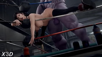 Preview 4 of Sexy Jizz Boom - COMPILATION - X3D - TIFA LOCKHART