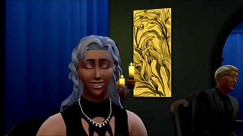 Preview 1 of Hidden Cam With His Sister - SIMS 4: Winter Orgy