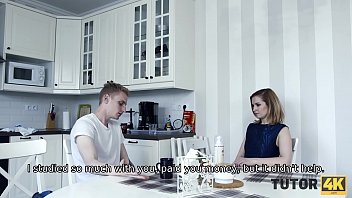 Preview 2 of Baldc4b1z Turk - TUTOR4K. Young man touched profs boobs before the main part of sex act