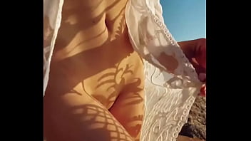 Preview 1 of Mellany Nip Slip - Marta Gromova Strokes two BIG Cocks