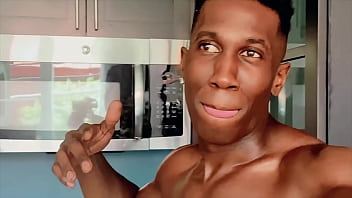 Preview 1 of Baby Humiliated - Black Guy (AJ Blackwood) Plays With His Cock Asshole Shoots His Load - Sean Cody