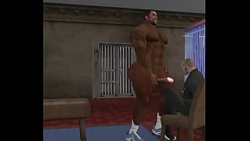 Preview 4 of Strumpfhose Pussi - big duane brown and his Big D negotiate a new contract with team owner