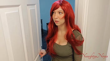 Preview 1 of Babe Strokes Her Slutty Body - Setting up my Friend&#039_s (s)Mom to Look like she&#039_s Cheating