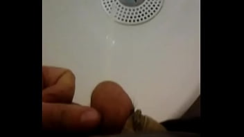 Preview 3 of Mera Sexvideoscom - Peeing into a urinal in work