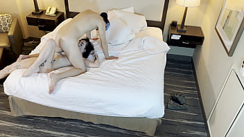 Preview 2 of Discipline Mask - Petite Tattoed Beauty Sucking Cock