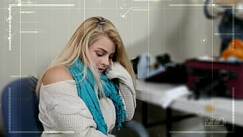 Preview 1 of Nilu Cumshot - AIRPORTARREST Officer Bribes Blonde Teen