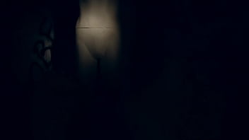 Preview 1 of Hot Girl Using Sex Toys Machine - Sex slave training in the secret cellar. Part 1. Master&#039_s victim in the basement. She is a scared girl.