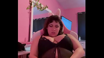 Preview 1 of Gir Th12 - Chubby goth playing with pussy
