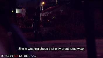 Preview 1 of Xxxxcccccccc Xxxxxxx - Cheating big tits babe in stockings picked up and fucked in van by stranger