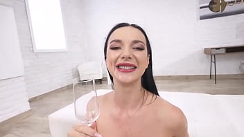 Preview 1 of Great Tit Head Hunter - Lady Gang vs 3 big cocks,  bbc interracial,  piss and milk