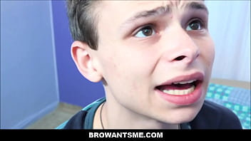 Preview 1 of Mom Tries Bbc With Daughter - Little Teen Boy Stepbrother Fucked POV - Dublin Grey,  Austin Lock