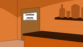 Preview 1 of Norwayn Huge Booobs - Nerfnow sexy short: janitorial duties