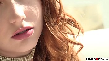 Preview 1 of Desy Virjin - Big booty redhead squirter babe fucked in the ass hard
