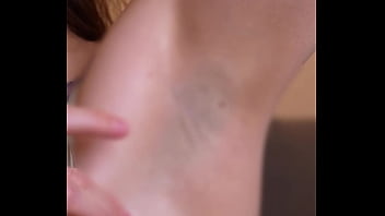 Preview 4 of Big Tit Japanese X Mas - Pussy juices on my armpits