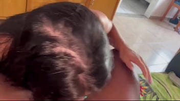 Preview 1 of Big Butt Anal Hard - Neg&atilde_o deixando branquinha arrombada
