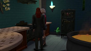 Preview 2 of Big Lond Sex - Dinner with OZ 2